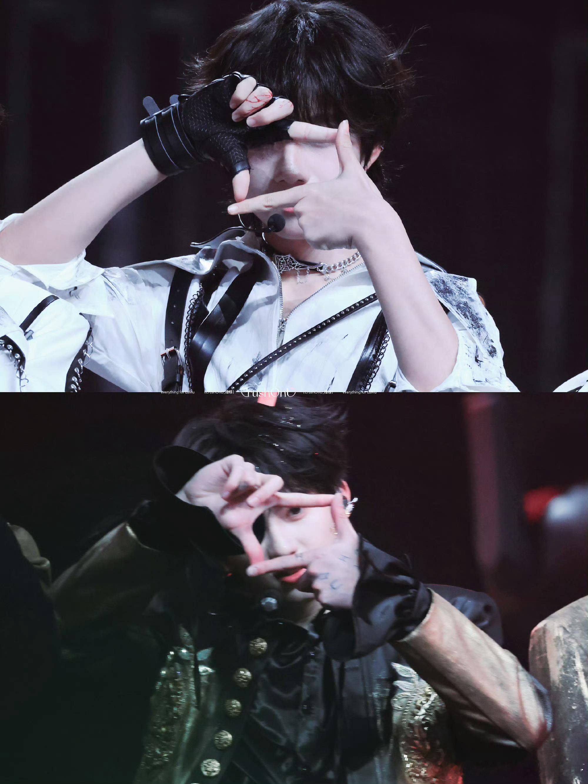 王橹杰 穆祉丞同款手势！橹穆99