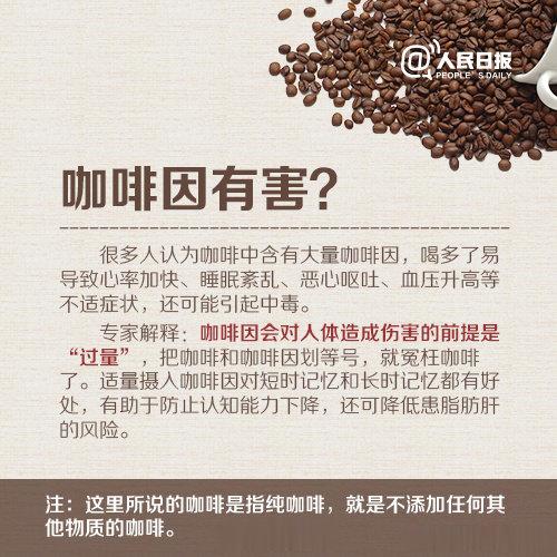 【这样喝咖啡更健康】①一定要选纯咖啡；②咖啡耐受量因人而异，专家建议，每天喝咖啡