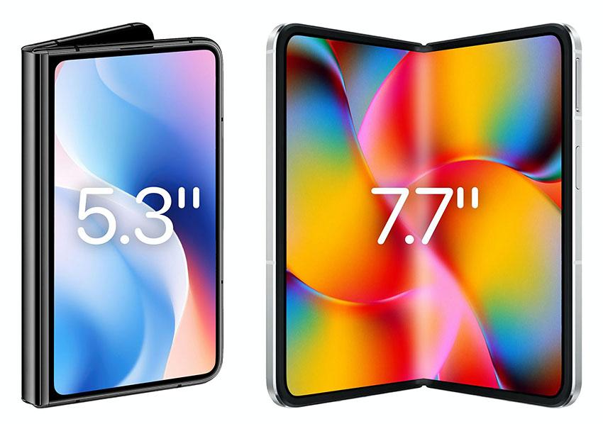 传闻折叠屏iPhone采用双层玻璃设计，进一步弱化折痕