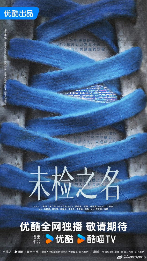 未检之名官宣未检之名 聚焦未成年人检察的现实故事，以案件为引剖开成长困境，在冰冷