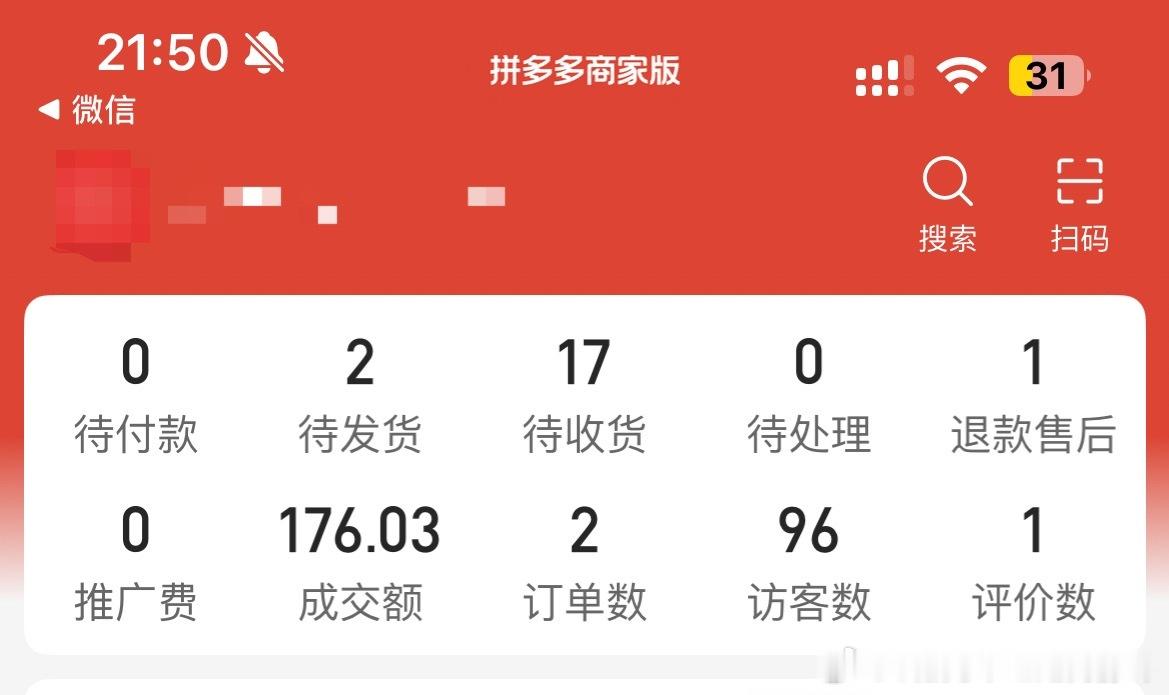 今天店子数据一般 