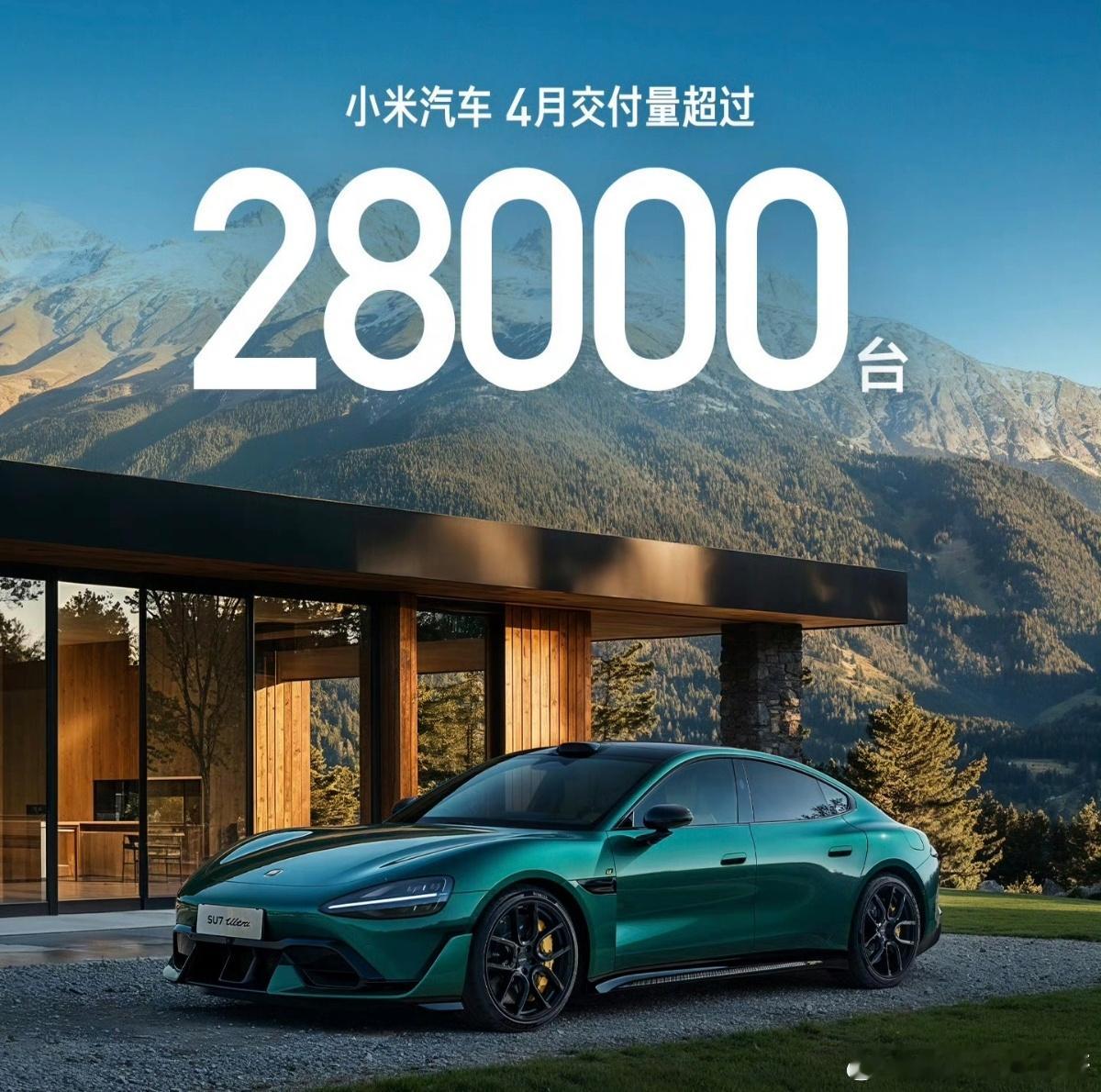 还是那句话，小米su7的交付量/销量目前依旧是取决于产量，期待二期工厂更多的好消