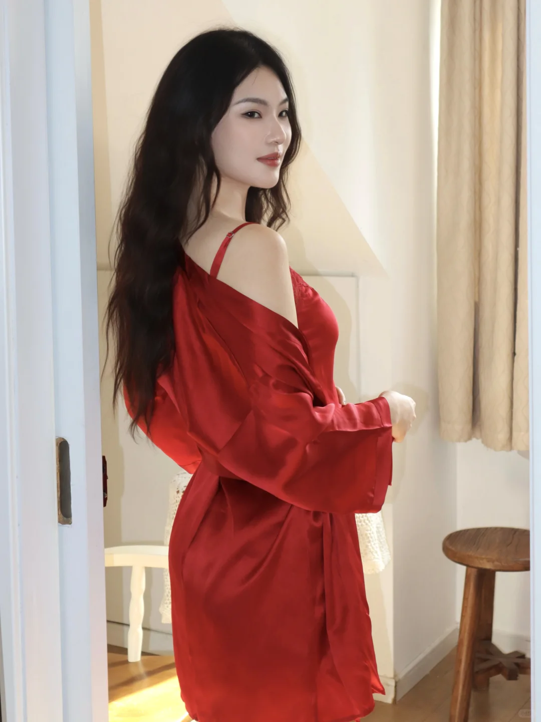 红气养人，新年总要穿件红的❤️