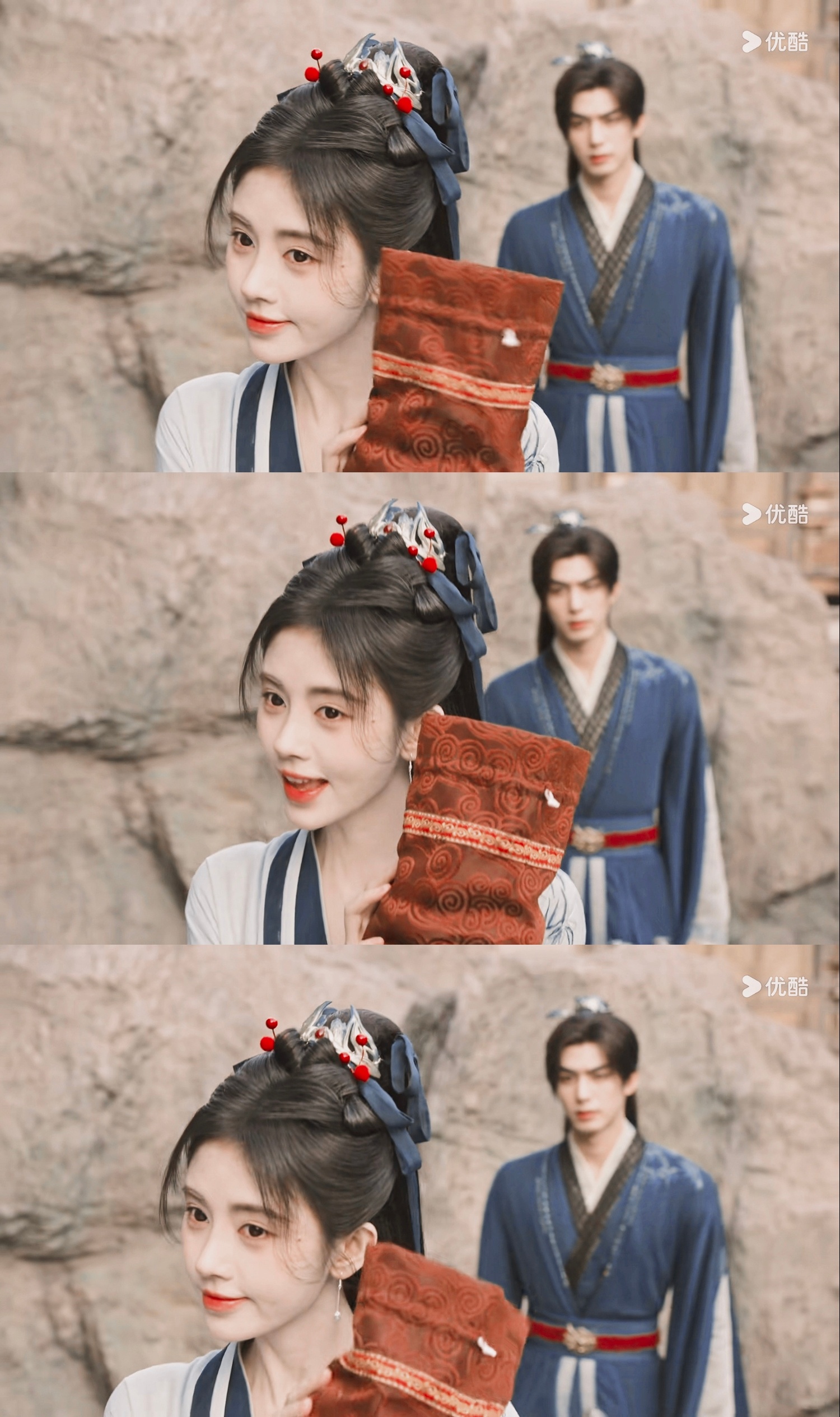鞠婧祎姜黎非 来看👀可爱的姜黎非宝宝 