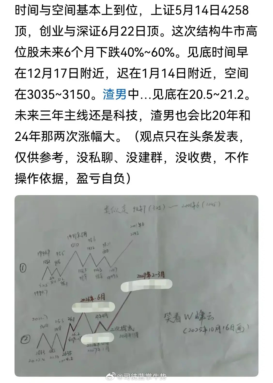 未来一个月内至少见3950上方，肯定又一堆看牛市的声音，认为结构牛市还没结束。未