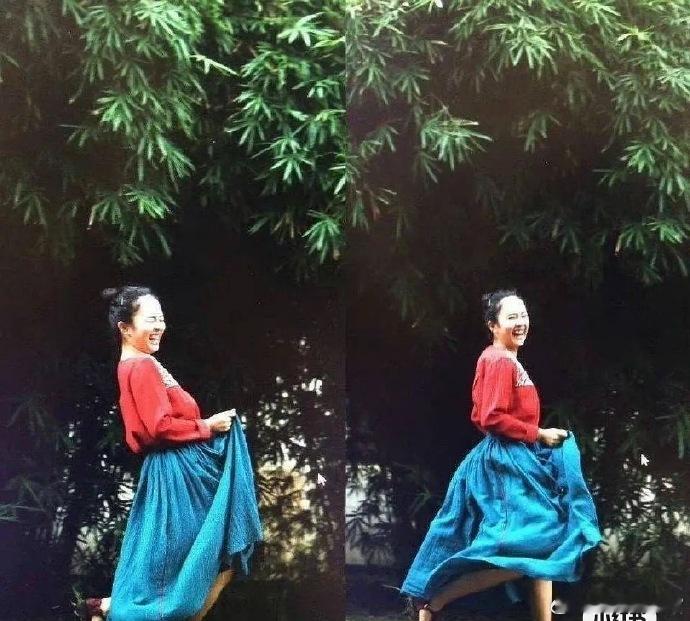 白鹿原来以前是这个样子啊，这发际线也太高了吧。 