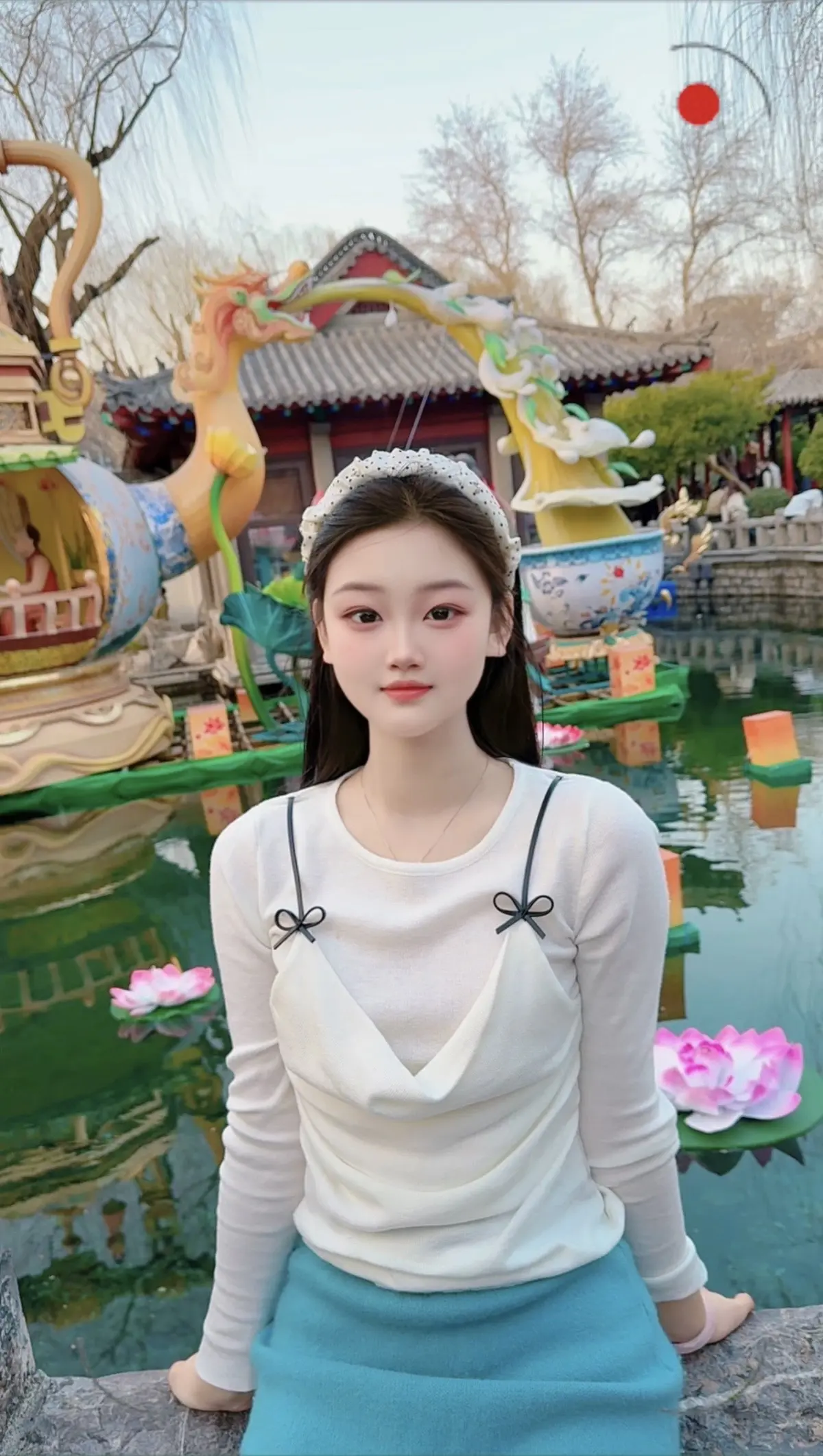 终于见到了语文书里的趵突泉，老舍先生说:“假如没有趵突泉，济南会失去它...