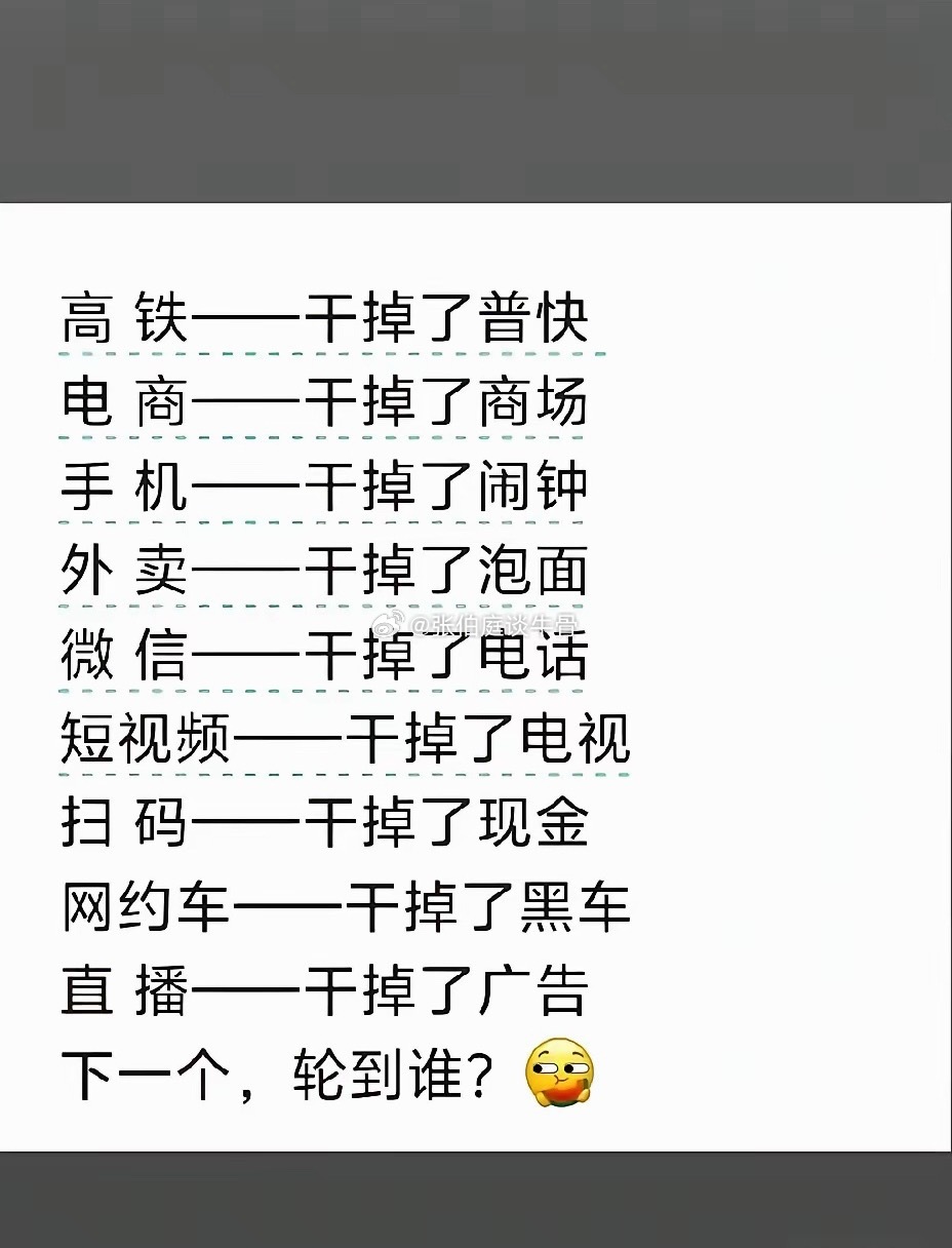时代抛弃你的时候，都不会打个招呼 