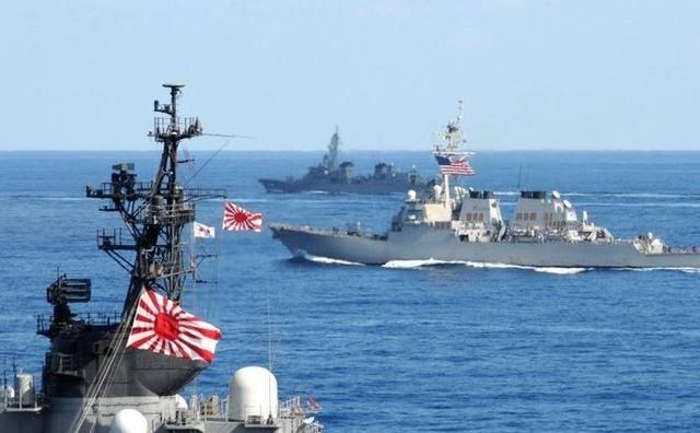 中美日之间，其实现在已经基本上算是明牌了，美国的收缩战略，总体上已经是处于执行阶