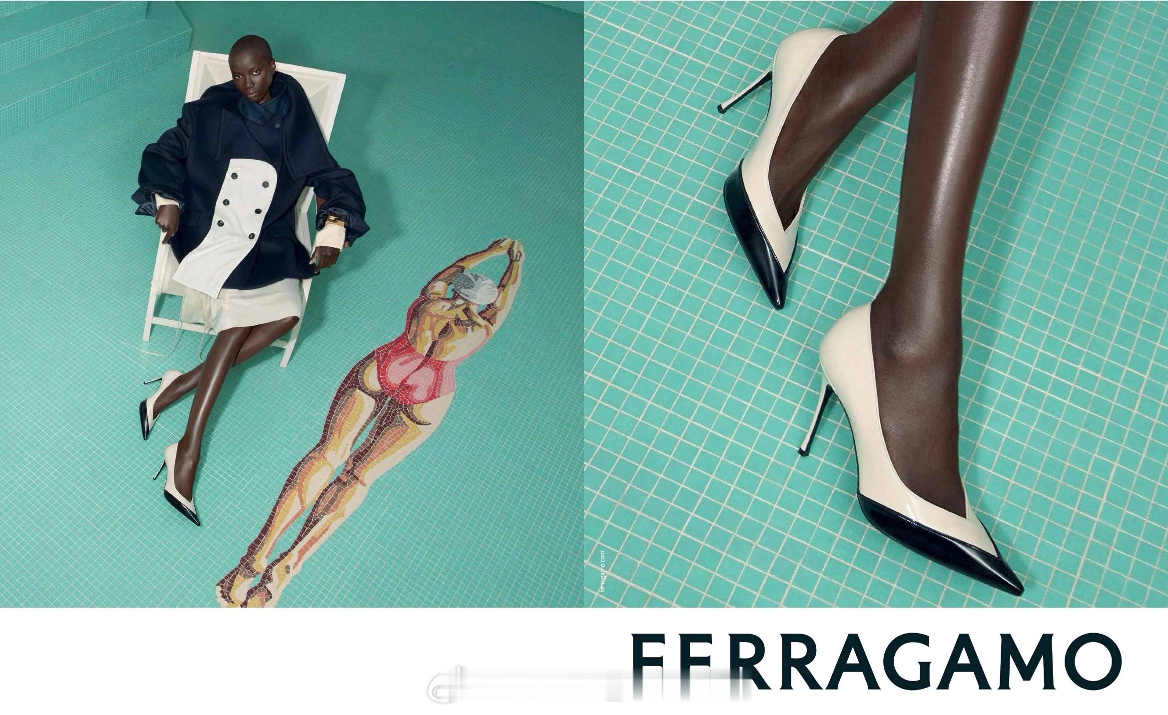 Ferragamo 2026秋冬广告大牌广告 超模：Vittoria Ceret