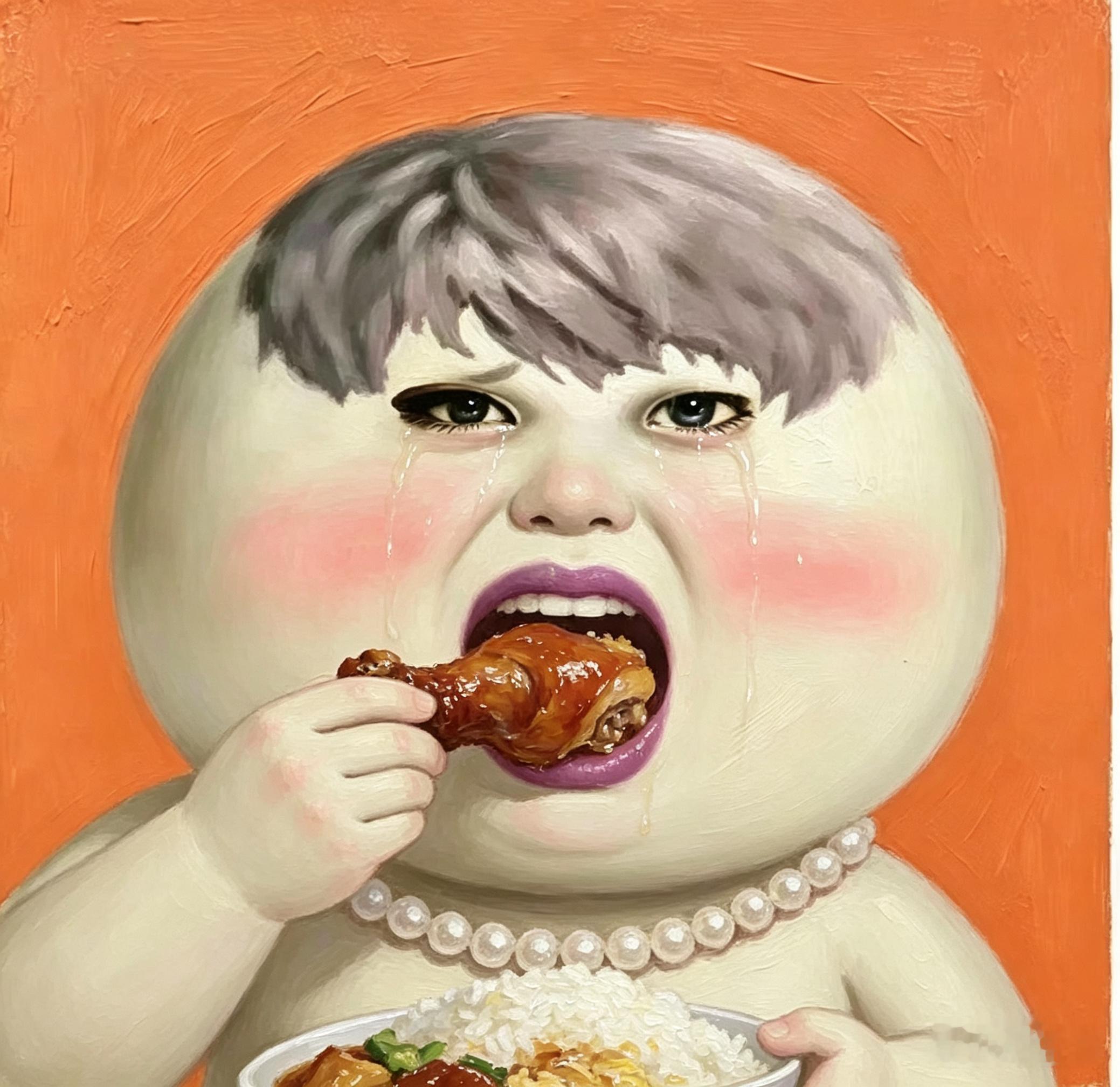 泪水打湿猪脚饭，发誓要咔一百万10分钟销量-1w真是看鸟了