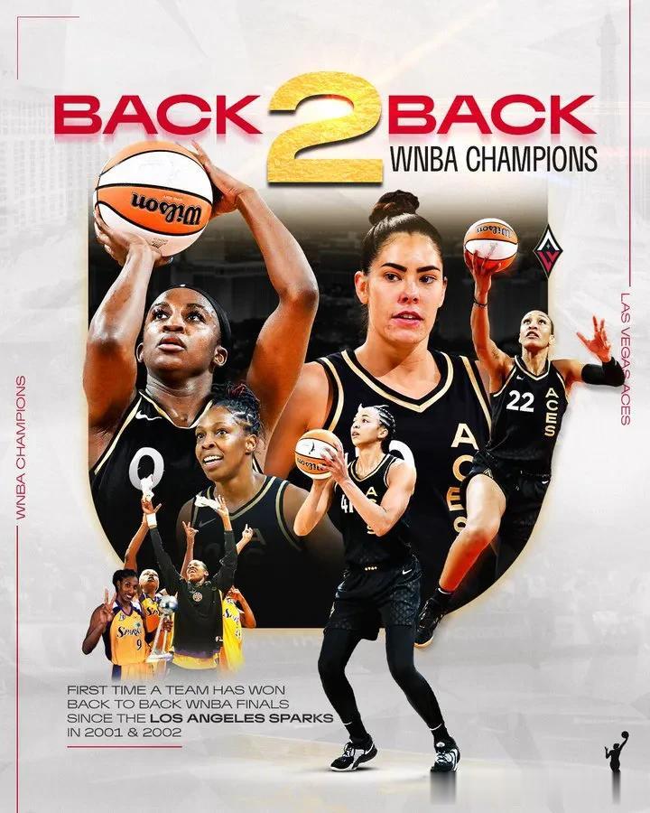 未能拖入决胜局！王牌拒绝第五场下半场逆转险胜自由人卫冕WNBA冠军🏆！

总决