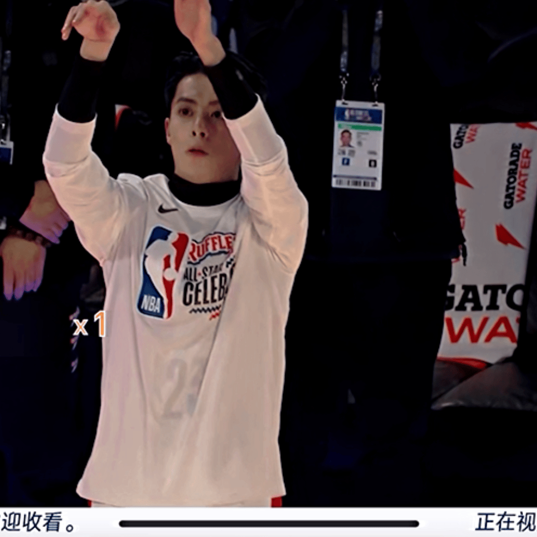 王鹤棣出战全明星名人赛，说真的有点被帅晕了 #王鹤棣出战全明星名人赛# ​​​