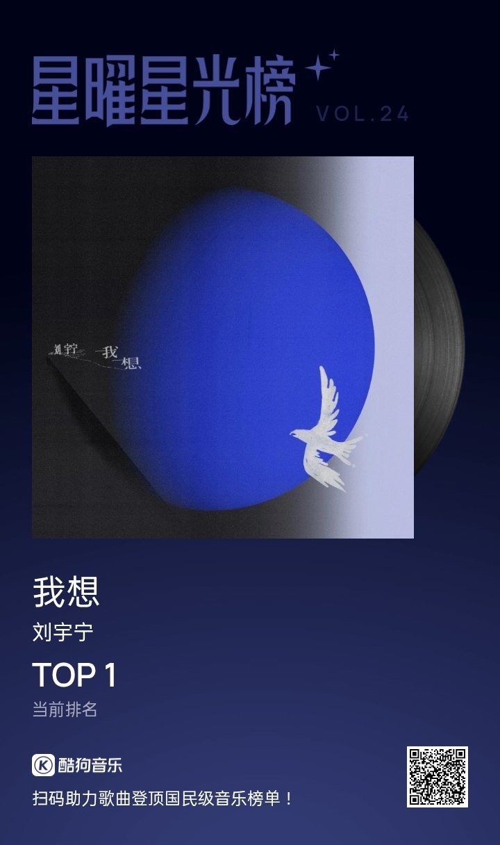 我想刘宇宁了国民流行音乐实时风向标 网页链接  摩登兄弟