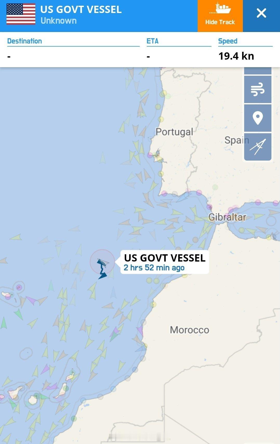 美国福特号航母已经抵达直布罗陀海峡，预计将在周日上午抵达以色列西海岸。 