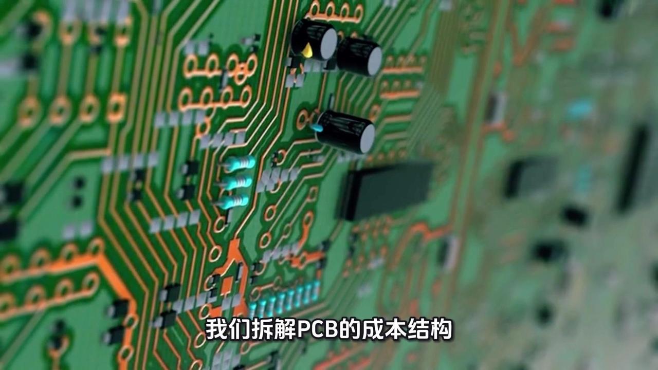 1️⃣普通FR4电路板最大成本项是覆铜板CCL，占比27%-40%，一块FR4板