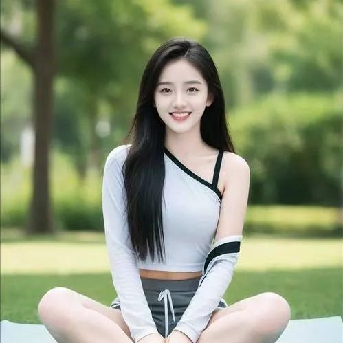 元气少女户外瑜伽，享受美好时光！💖练瑜伽照 美女日常瑜伽 瑜伽自然风光 瑜伽锻