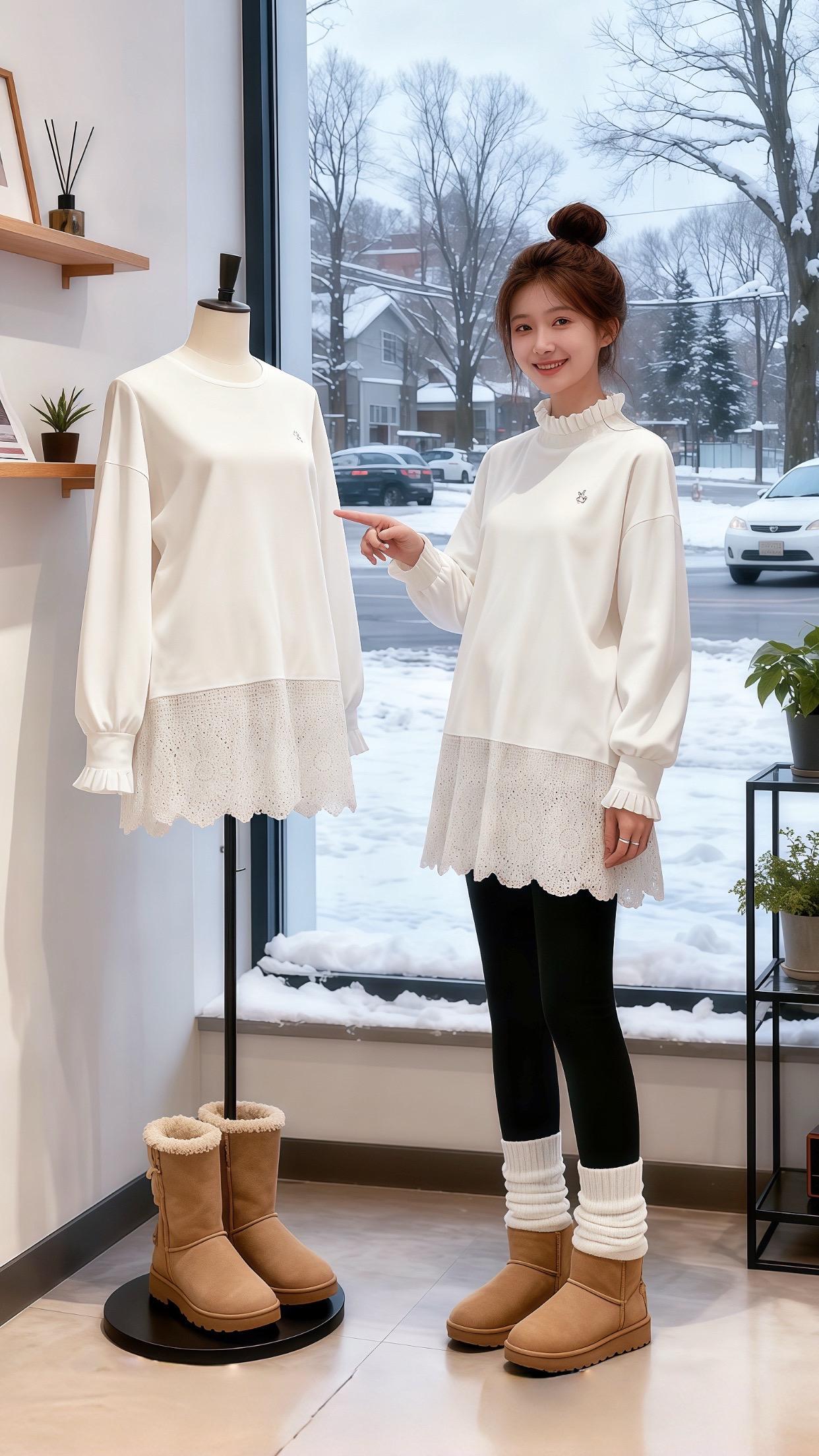 单穿内搭都好看 遮肉显瘦遮肉减龄 秋冬穿搭测评 秋冬穿搭实用主义 时尚气质穿搭