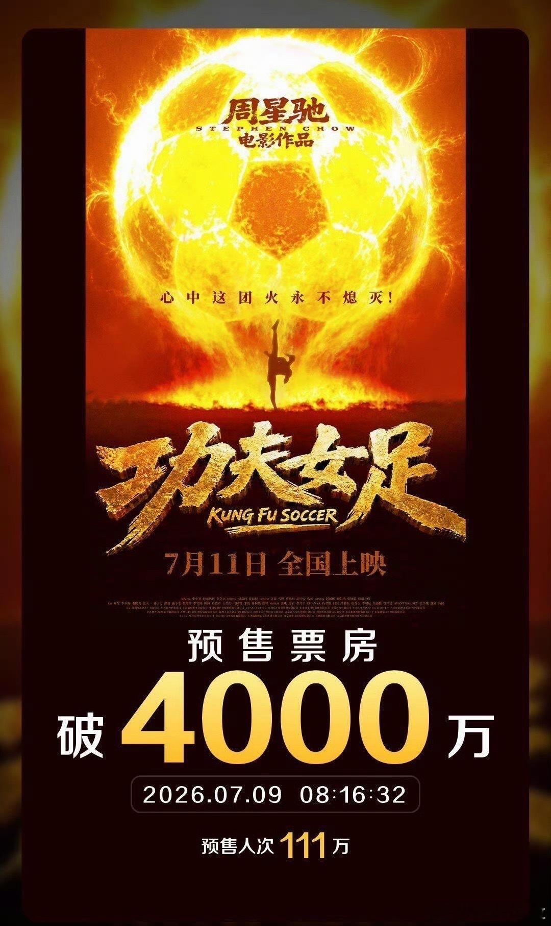 迪丽热巴功夫女足预售破4000w迪丽热巴功夫女足预售破4000万 迪丽热巴功夫女
