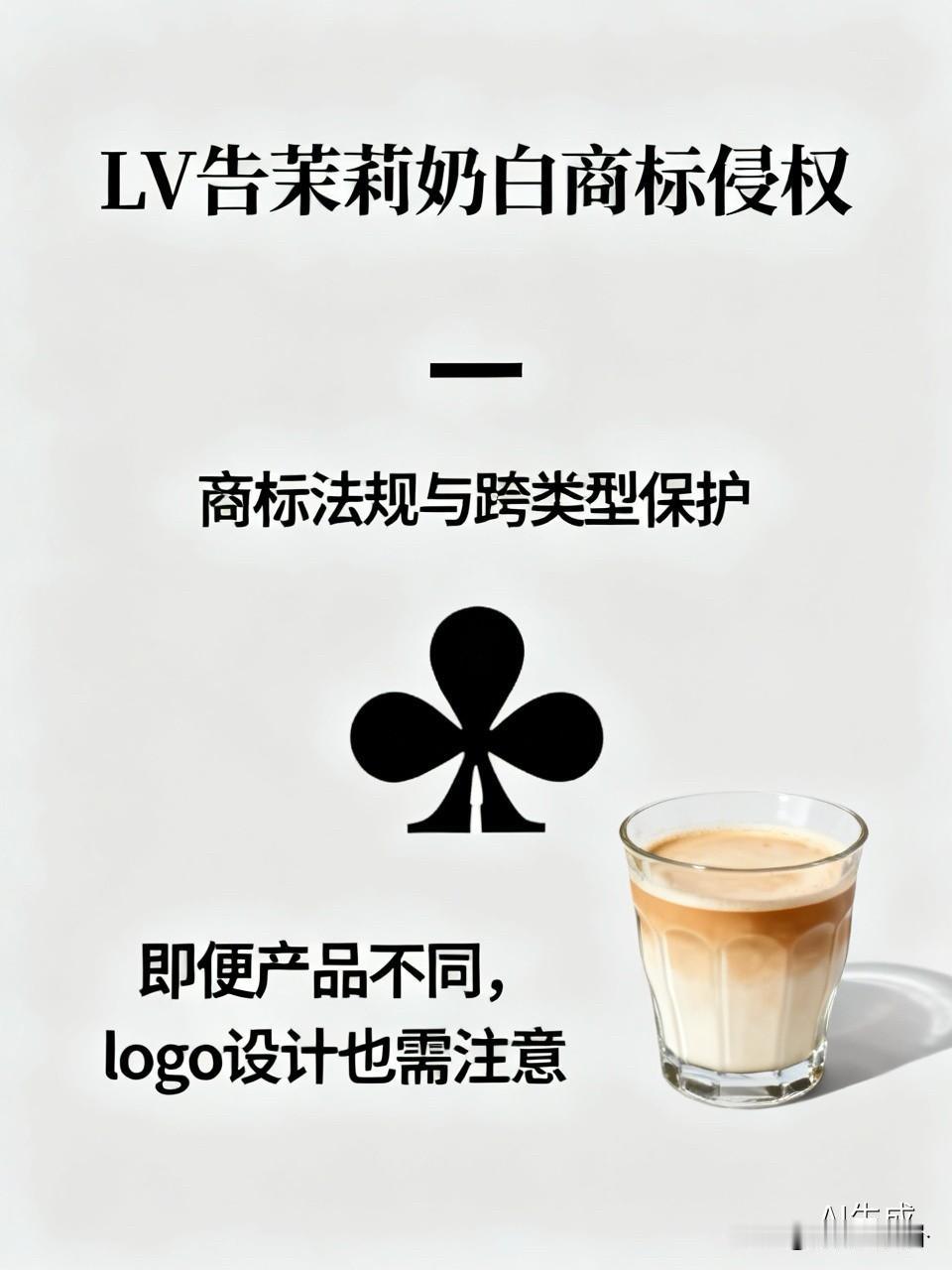 LV告茉莉奶白商标侵权这事，尽管大家都同情茉莉奶白，甚至纷纷为茉莉奶白发声，认为