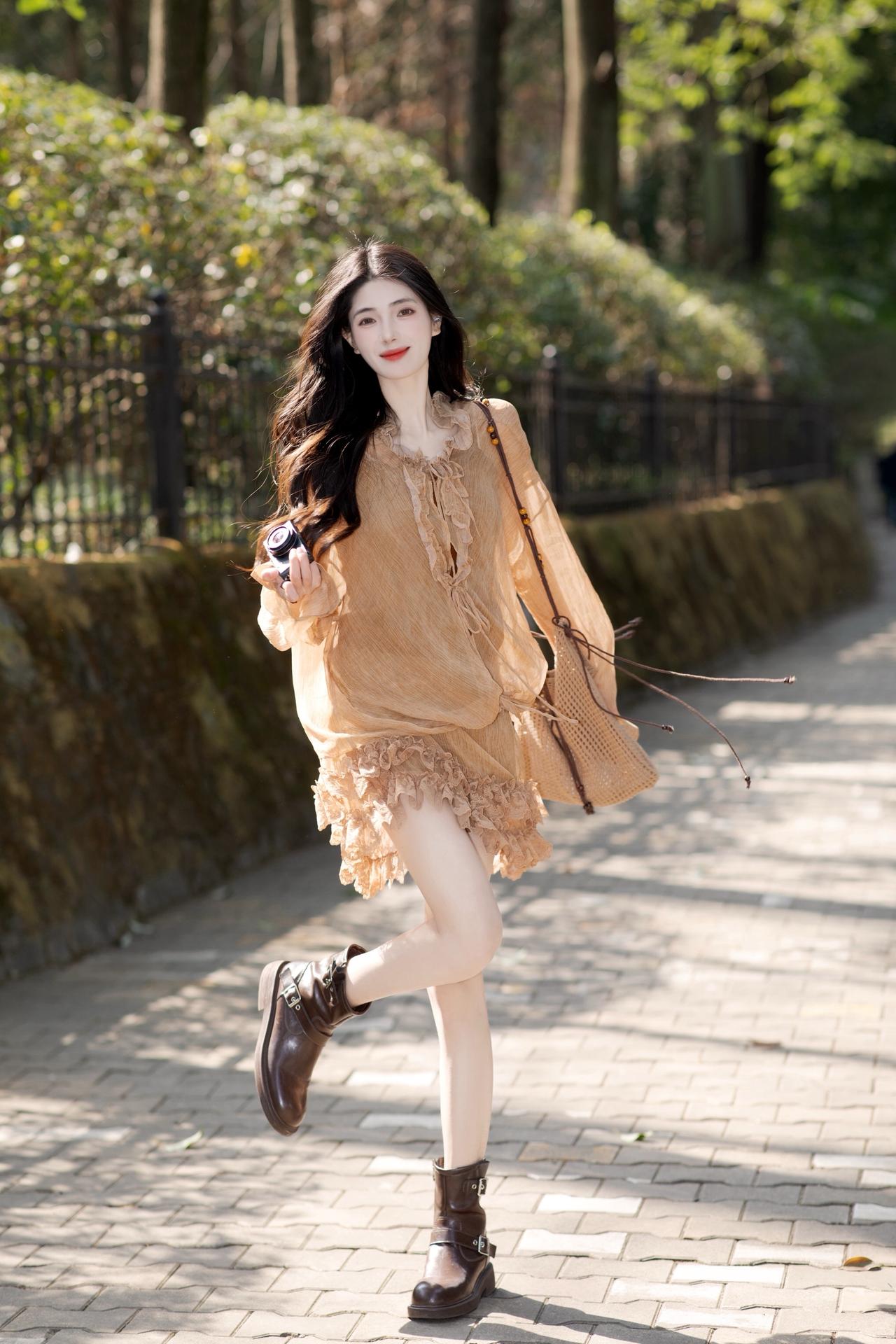 春季穿搭 早春穿搭 初春穿搭 出游穿搭 氛围感穿搭