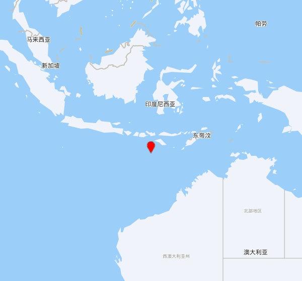 【欧洲地中海地震中心】发布，2026-06-30 04:44:45 在 南松巴哇
