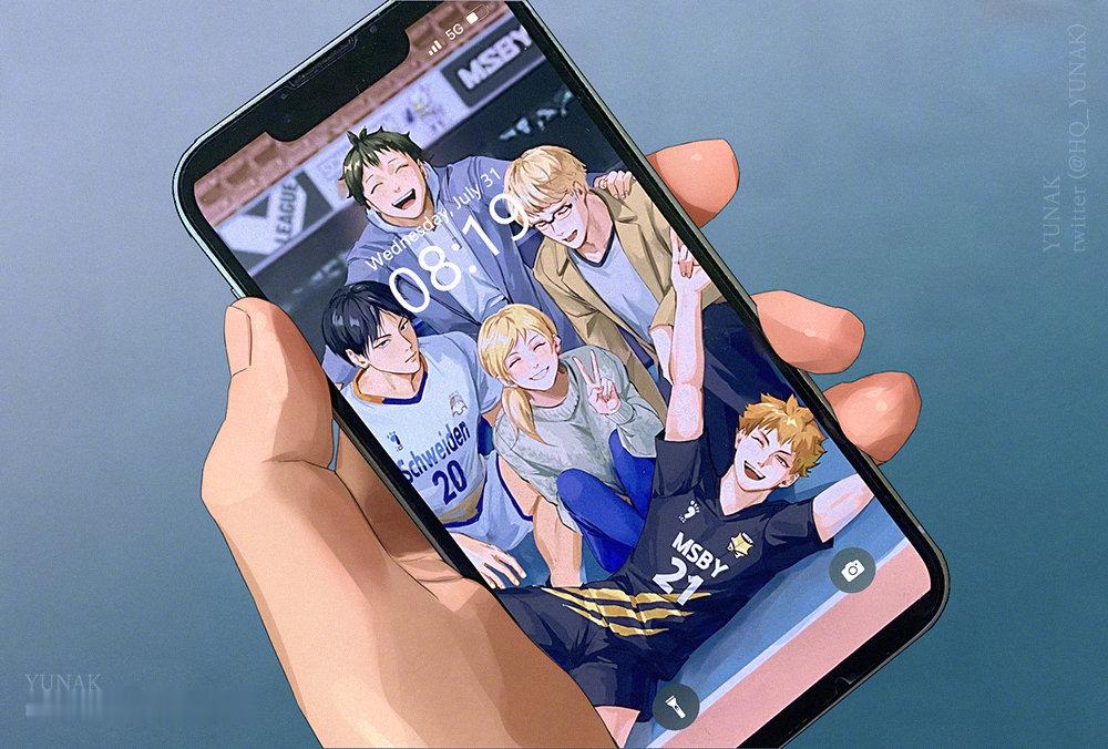 #排球少年# 日向翔阳的手机壁纸[哇]x：HQ_YUNAK#二次元新鲜事# ​​