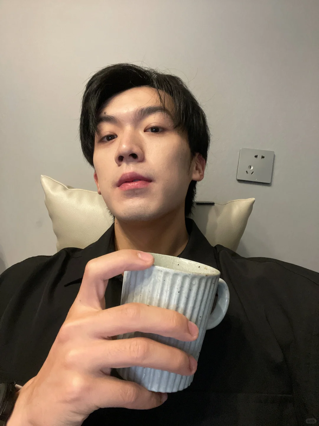 早起huo杯黑咖啡