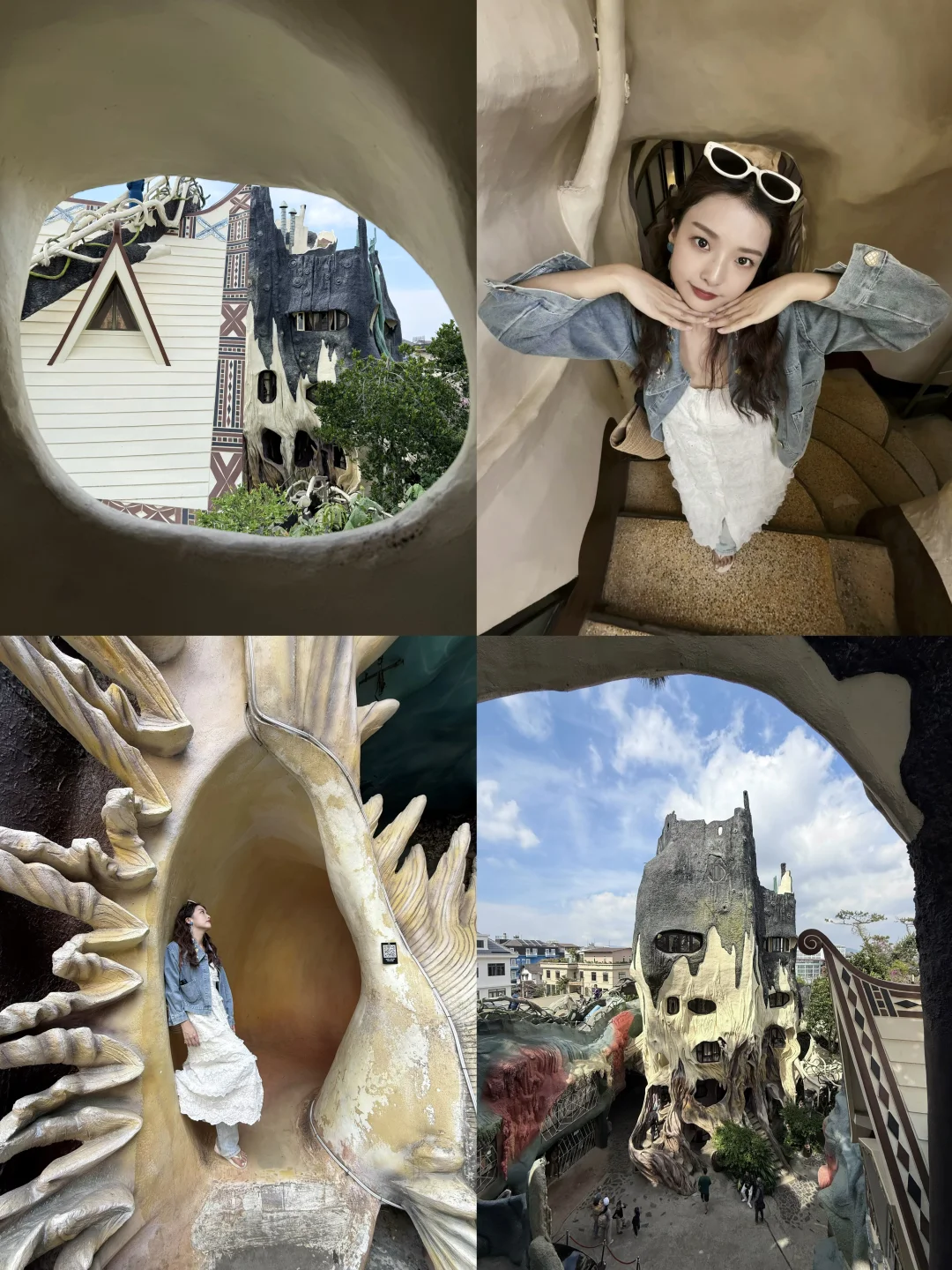 在大叻，花不到20元就能闯入奇妙的疯狂屋！