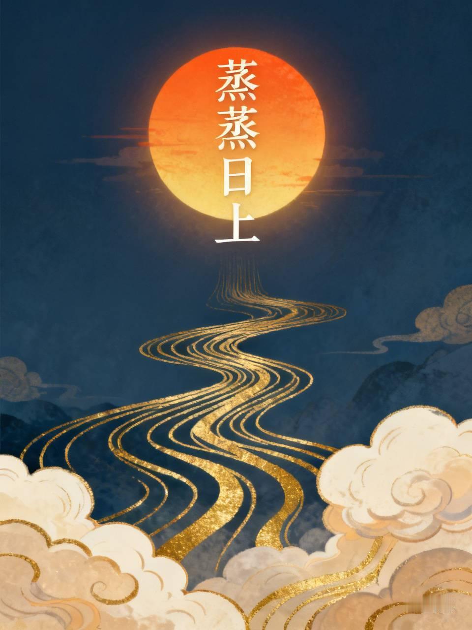 用“蒸蒸日上”形容中国未来再合适不过。走在中国的大街小巷，烟火气十足，那锅碗瓢盆