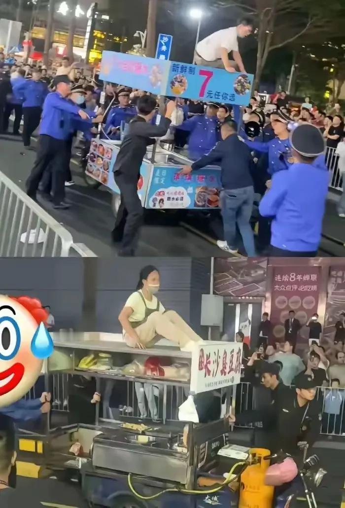 确实要治理了，到处摆摊，油烟大的要命#市民天壤之别# #摊贩严重占道# #出摊事