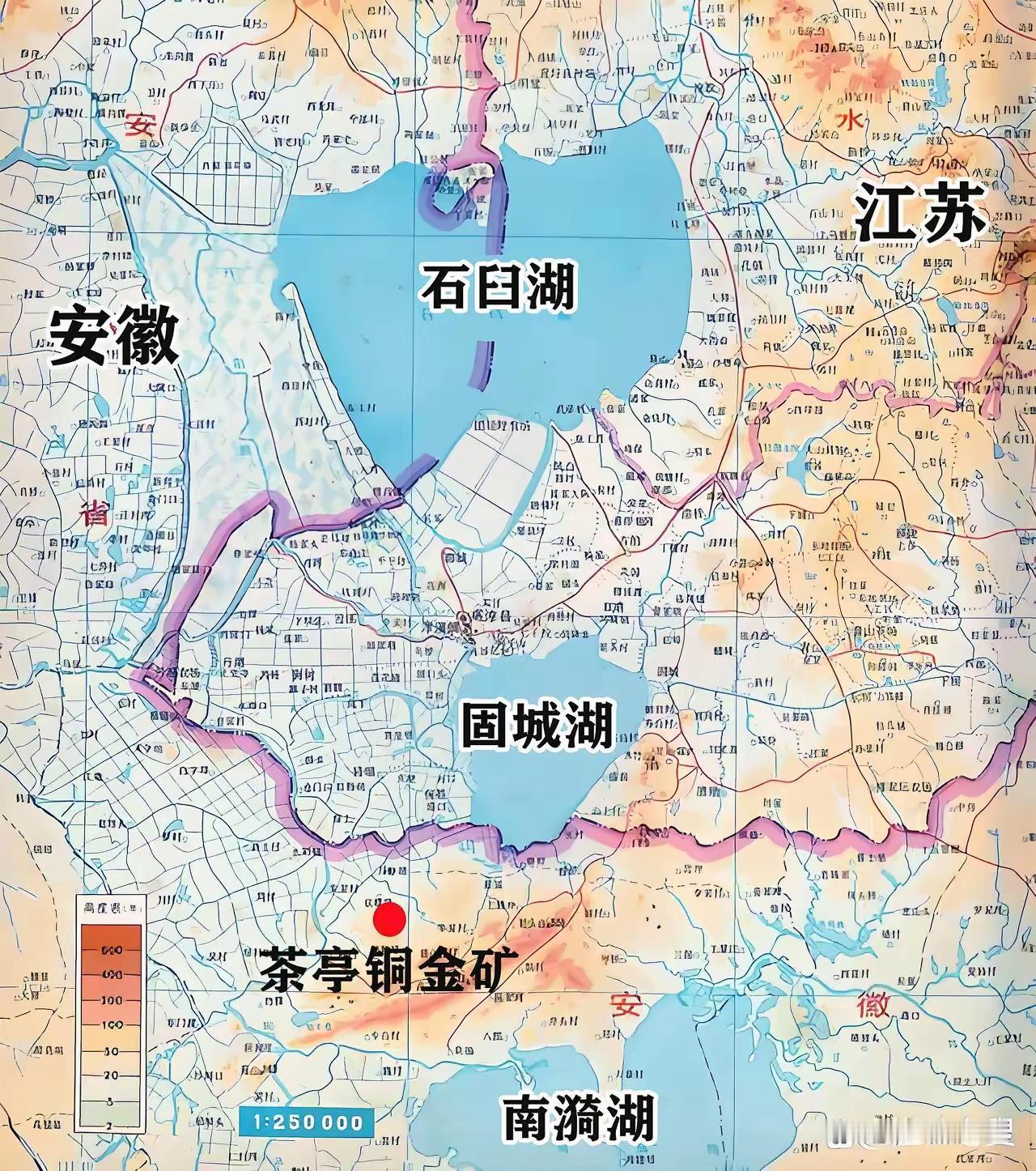 石臼湖为什么一省一半？石臼湖周边的行政划分从明清到民国一直沿袭分属两岸属地的格局