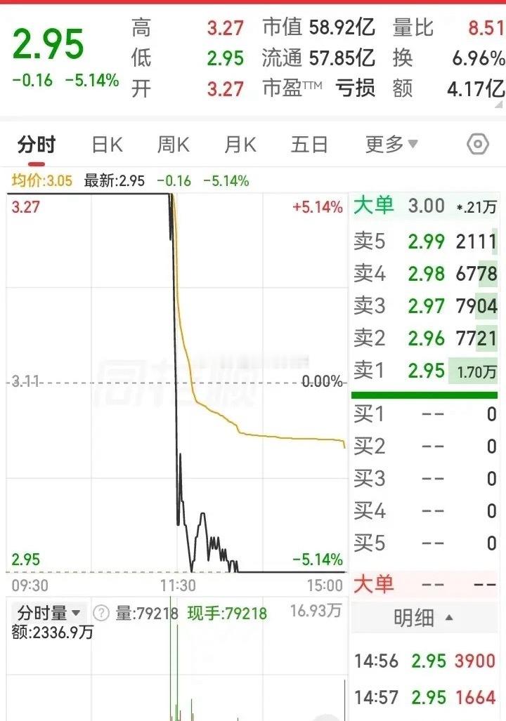 这走势要崩了吗？在普遍大涨的环境，竟然能走出天地板。走势突然被撬开了涨停板，瞬间