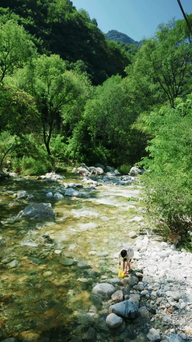 这里玩水人太少了‼️夏天去过最宝藏的峪口