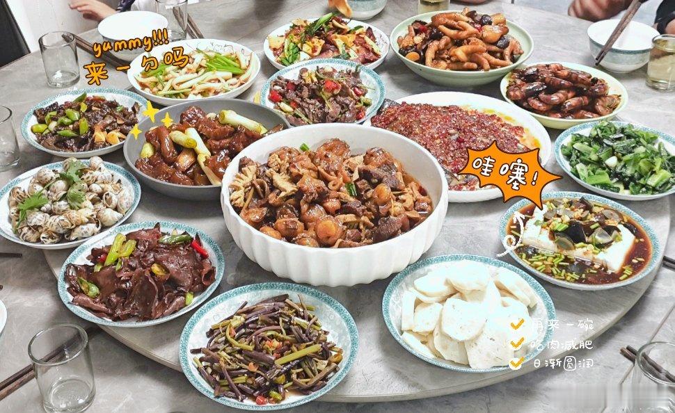 好久不见呀！同学的厨艺原来不错!明天早饭液断下 ​​​