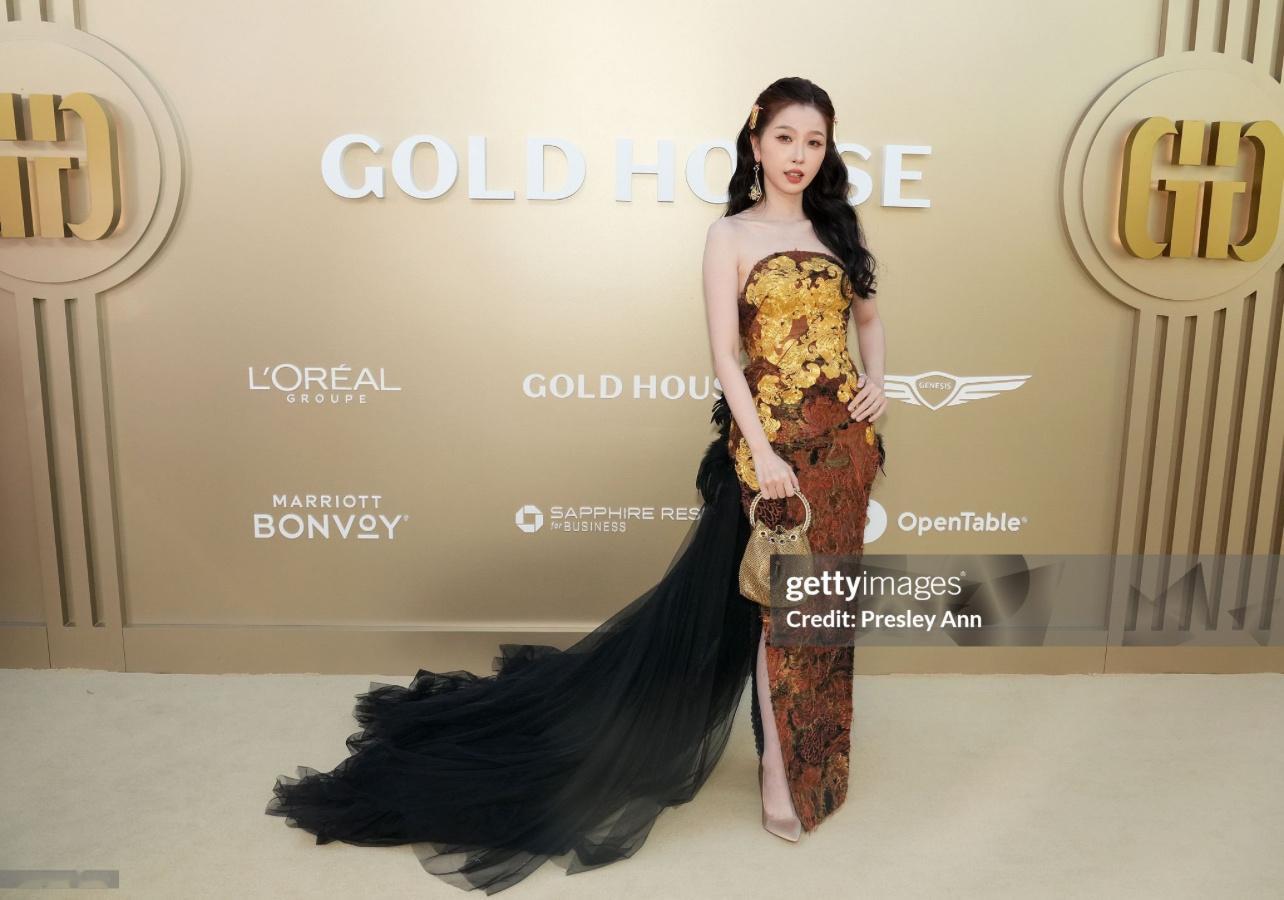 虞书欣｜Gold Gala虞书欣以亚太青年艺术家代表身份出席与洛杉矶举办的Gol