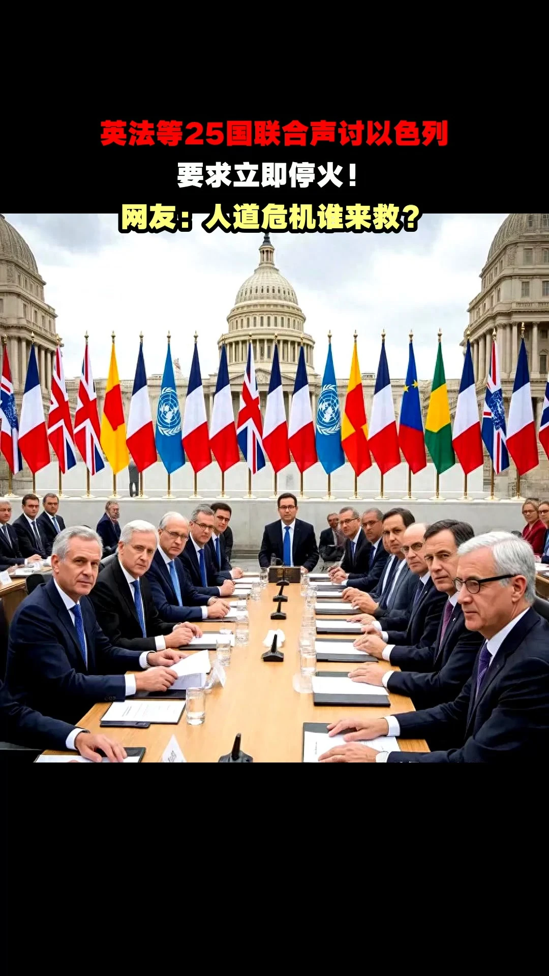特朗普“和平委员会”遭盟友集体反水！英法