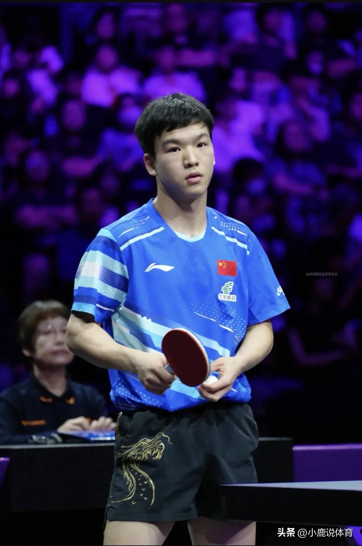 没想到！世乒赛名额一出，
网友全在感谢他。
 
周启豪拿到名额。
球迷却谢向鹏。