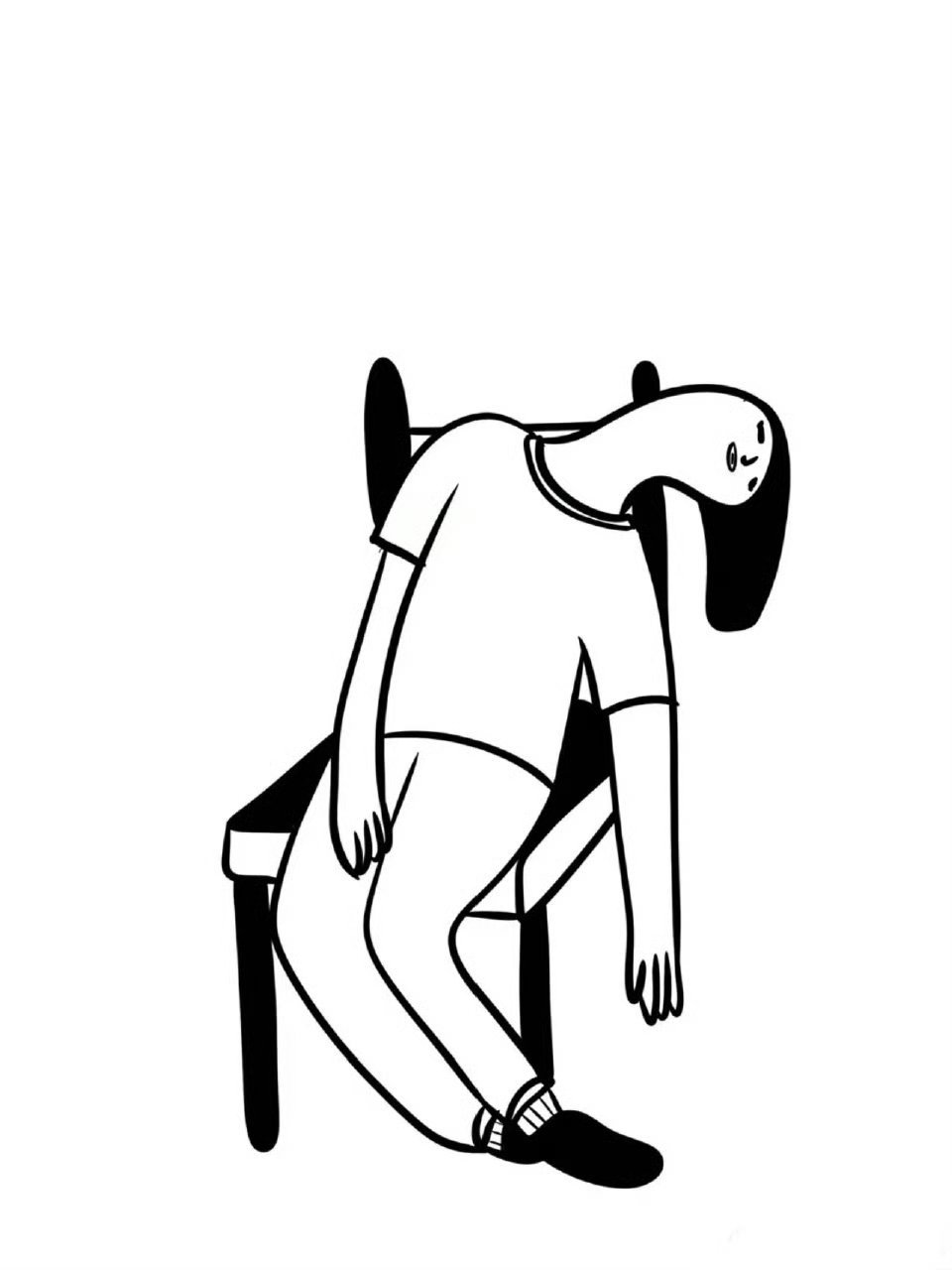 过了25就不敢甩头了别说过25了，自从高中毕业后，就经常感觉力不从心，去做正骨按