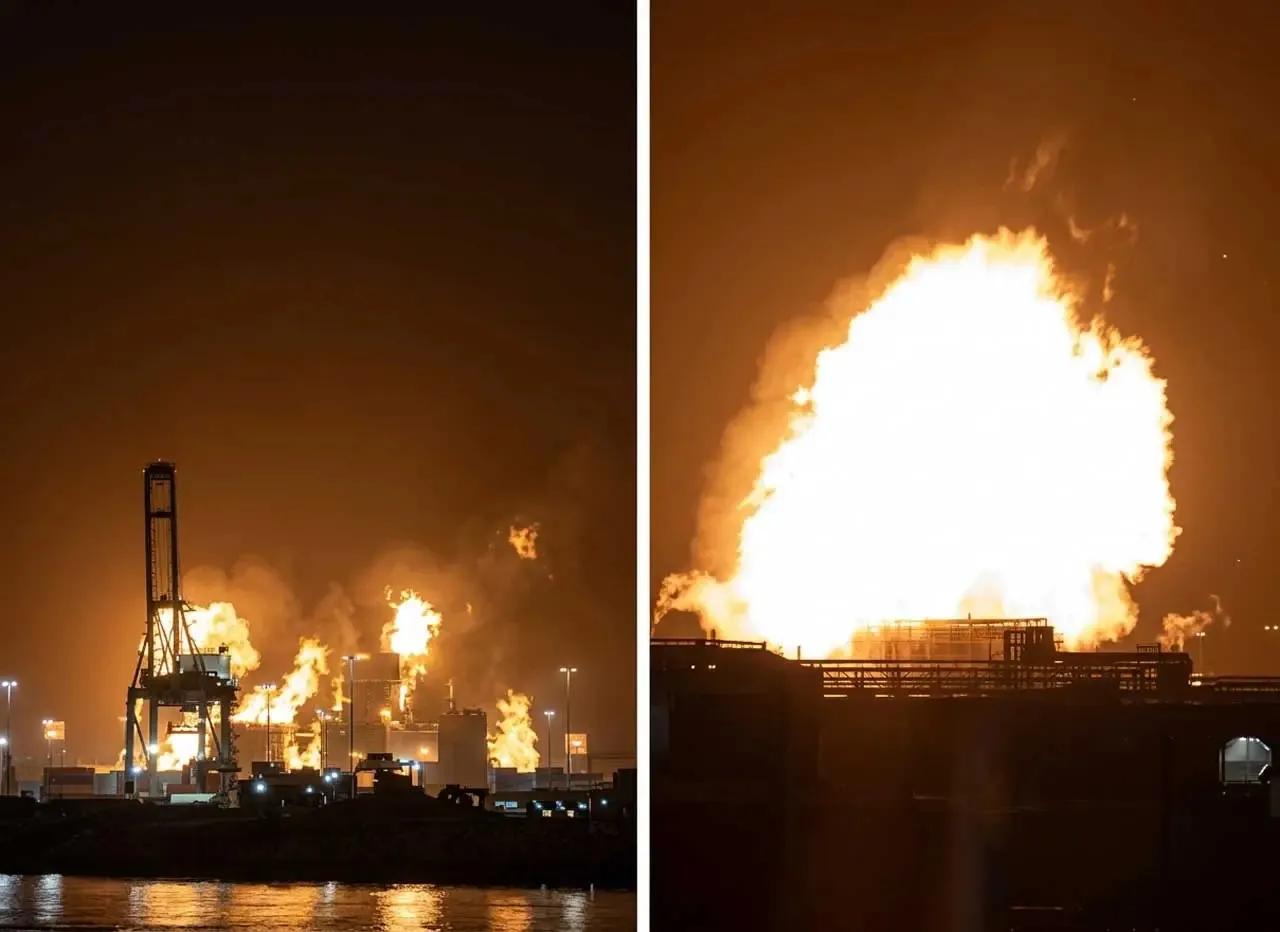 卡塔尔官方证实其拉斯拉凡工业城遭袭之后，大部分设备发生故障，至少有一座液化天然气