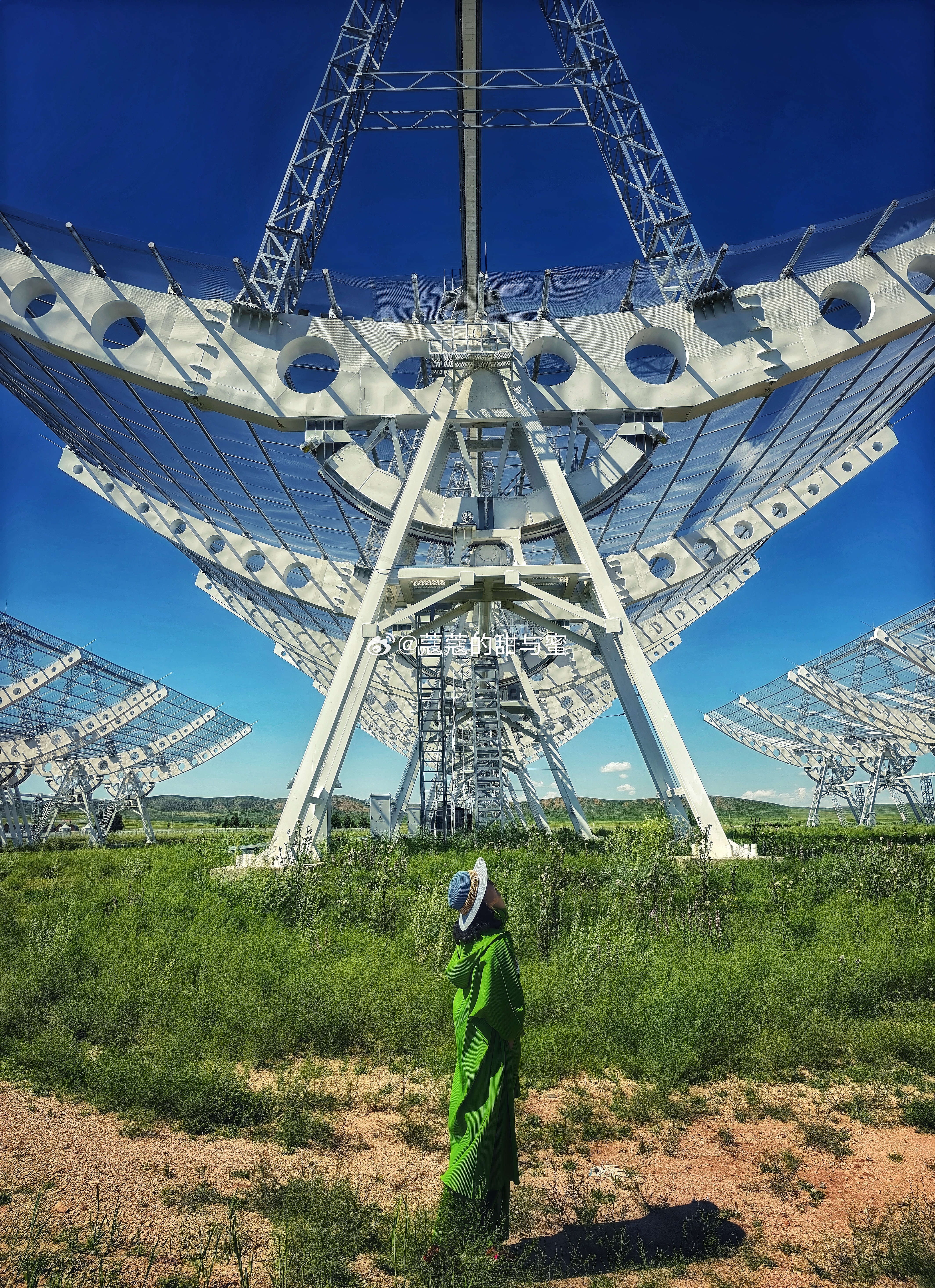 前期参与录制的央视《走遍中国》今晚十点CCTV4播出，大国重器天眼、一级观星营地