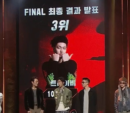 smtm决赛最终榜单出炉第一名 KIM HAON第二名 NOWINYOUNG第三