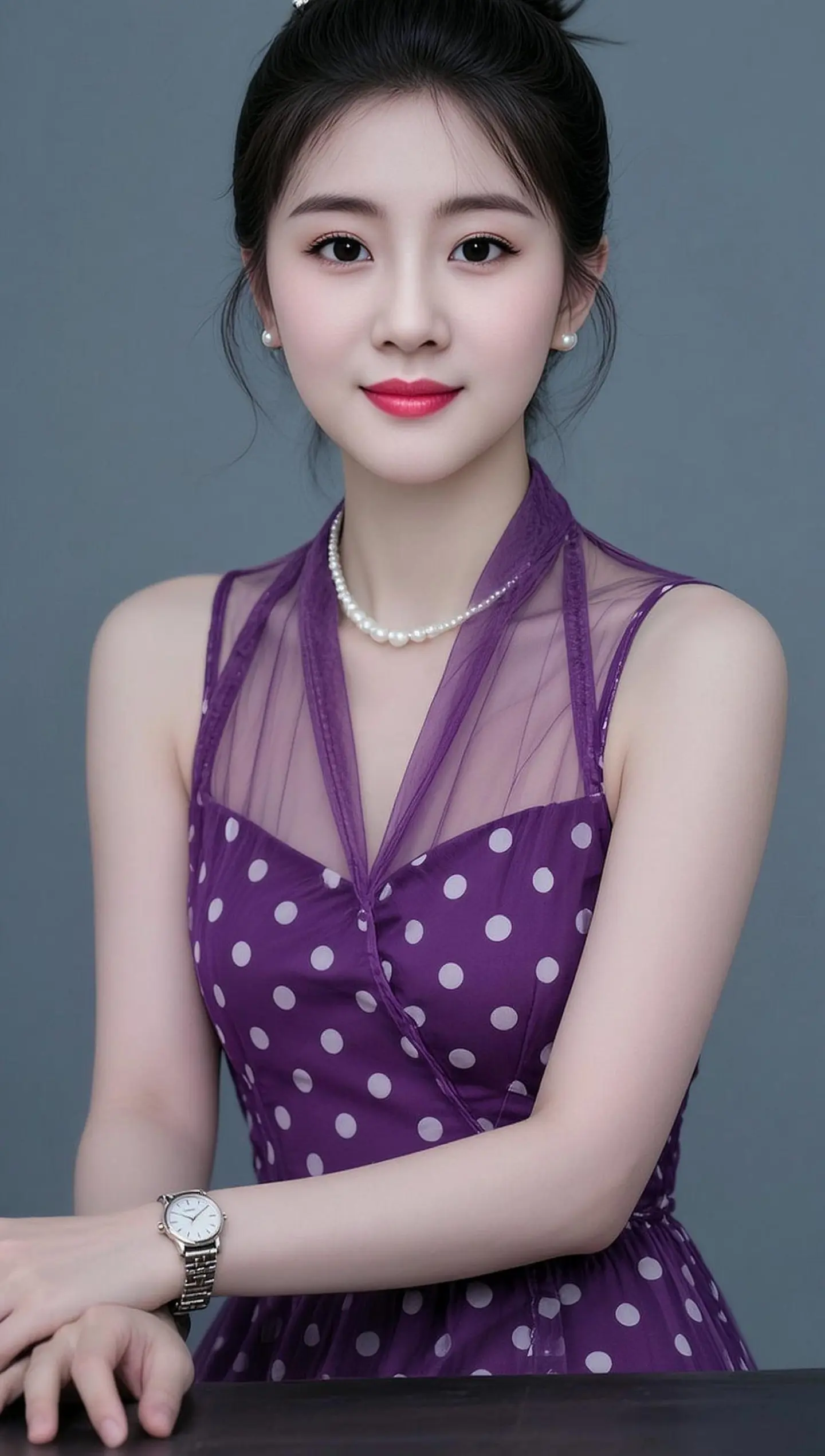 AI复古波点照 随变ai随便玩