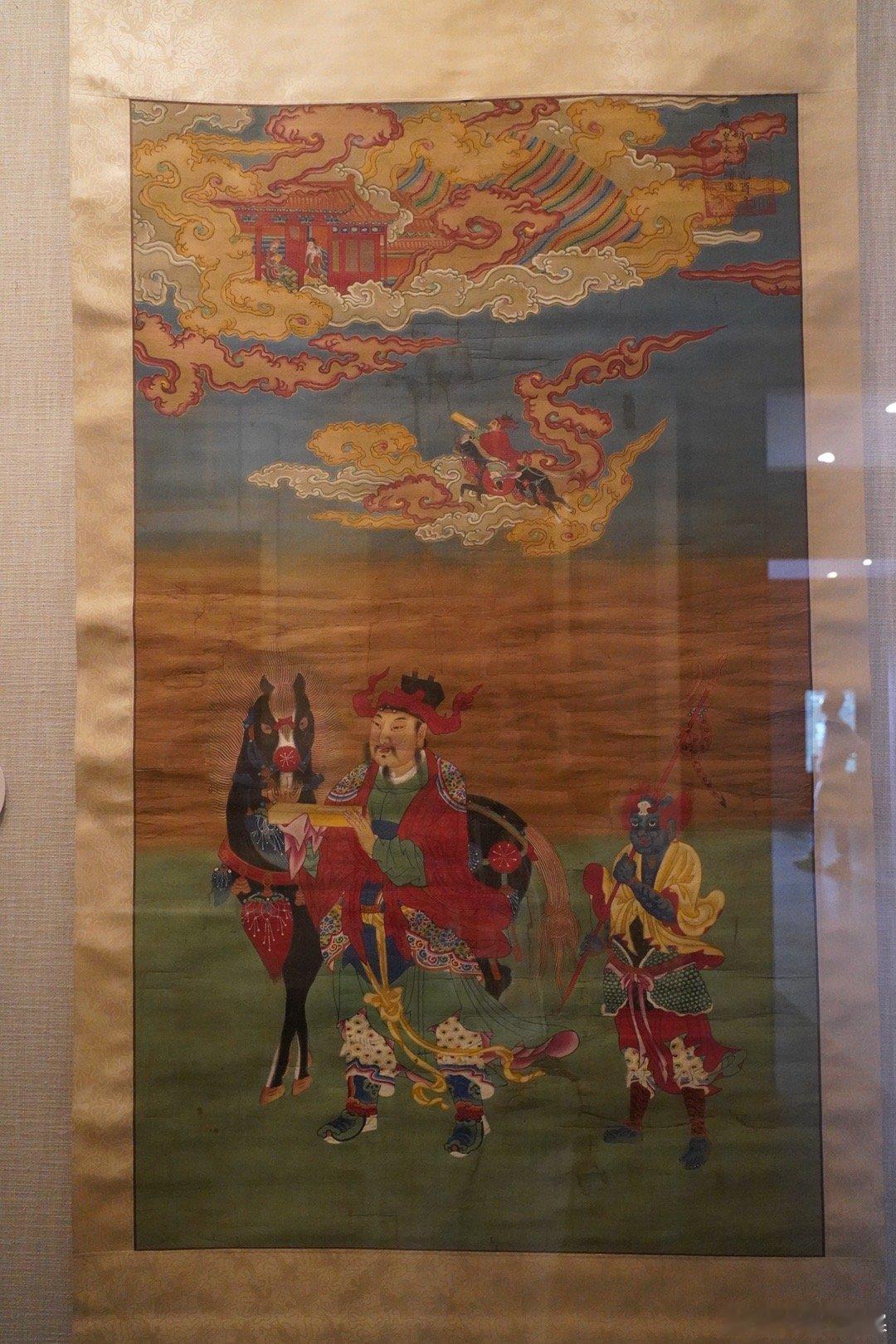 首都博物馆  画中三千像，首都博物馆藏明清道释人物画像展VIII，水陆法会 