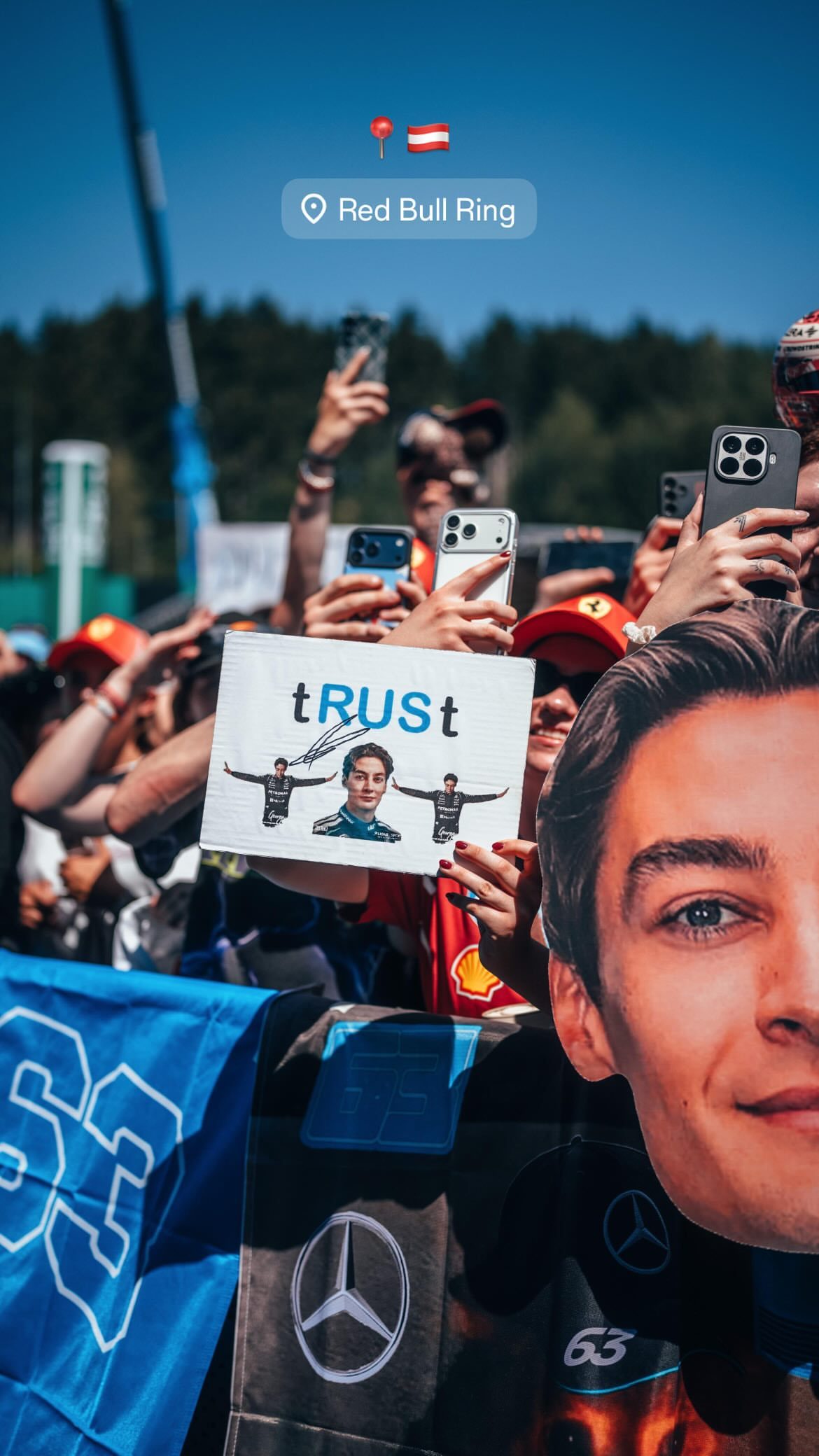 georgerussell63更新快拍两则乔治拉塞尔🇦🇹2026F1奥地利大