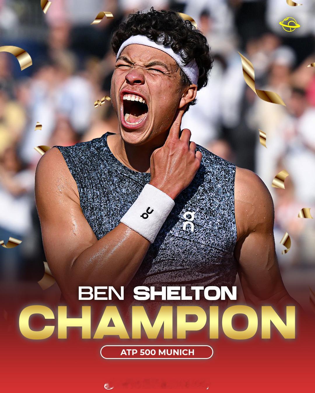 谢尔顿夺得慕尼黑公开赛冠军🏆ATP500 慕尼黑公开赛决赛，2号种子谢尔顿以6