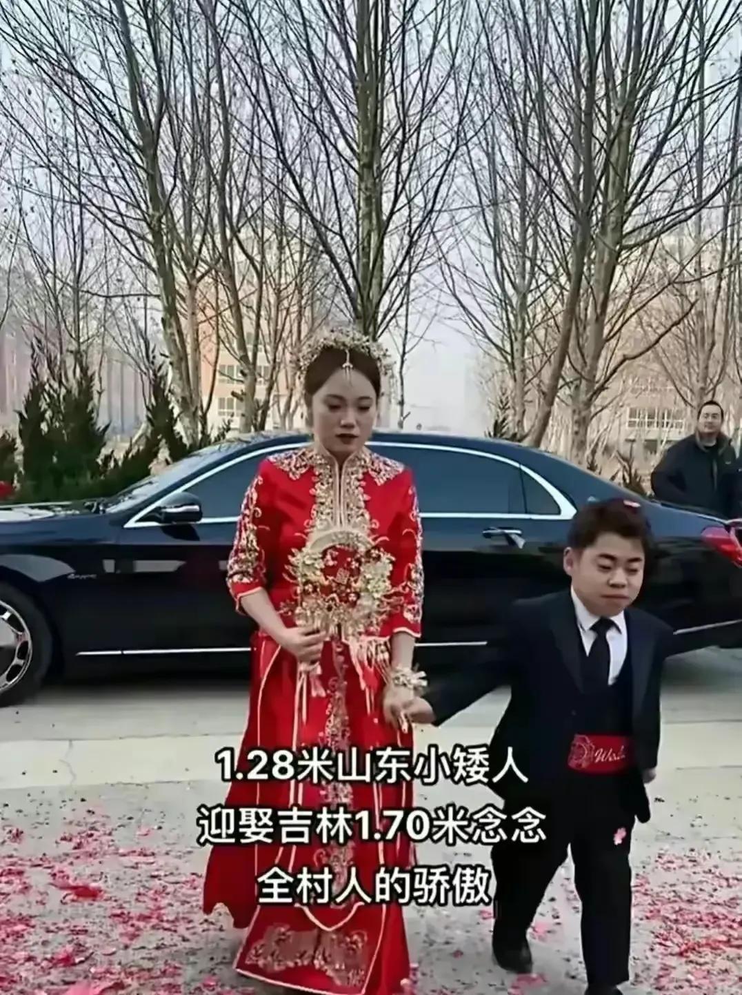 1.28与1.70的真爱！又是一对真爱夫妻，绝对是真爱，现在不仅年龄不是问题，身