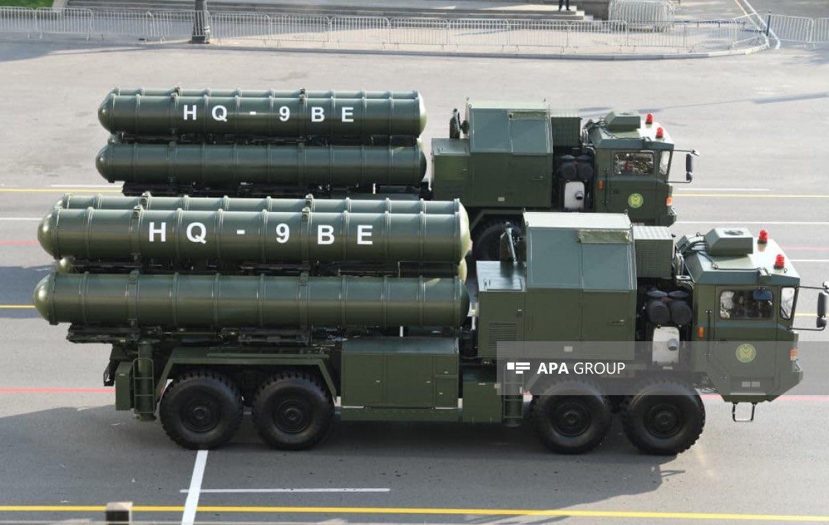 阿塞拜疆胜利日阅兵，首次展示中国制造的HQ-9BE远程防空系统！烽火问鼎计划 ​