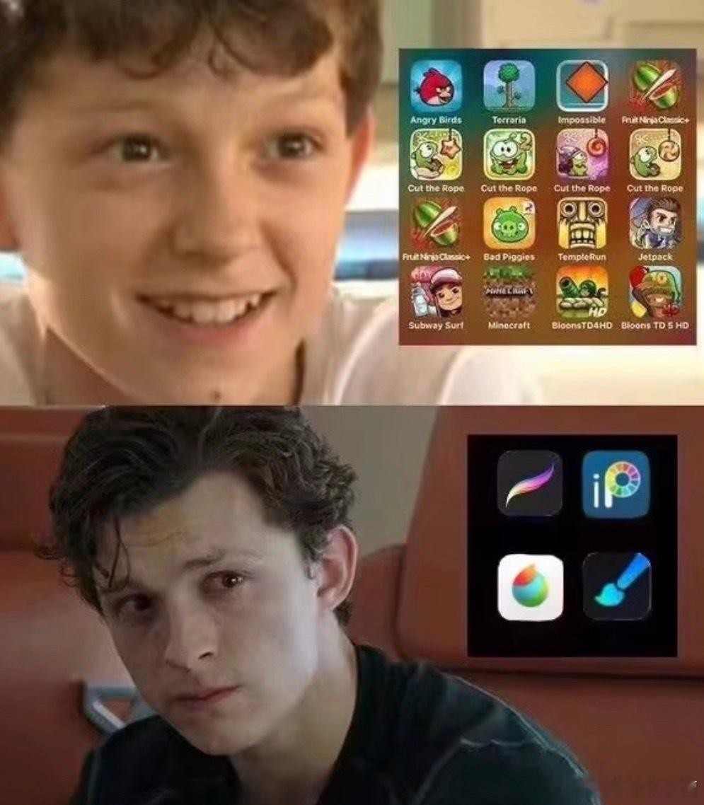 小时候的我肯定无法想象我现在平板上没有任何游戏 