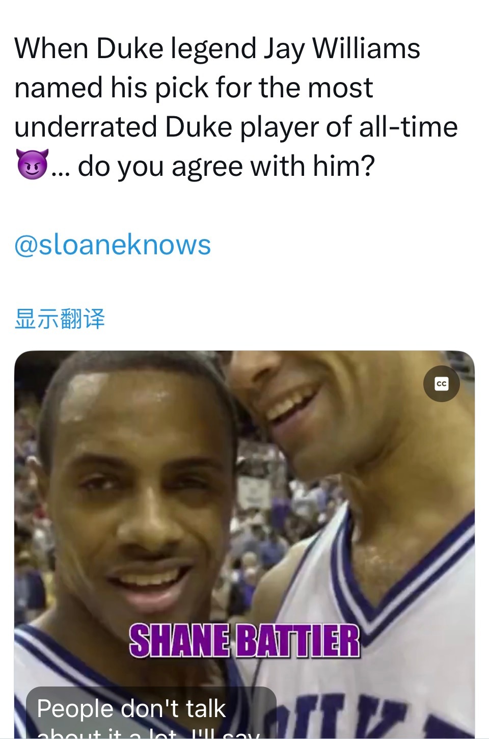 我从来没想过他有一天会承认囧人，当年老K按头让他俩互相对对方“表白”，我一直觉得